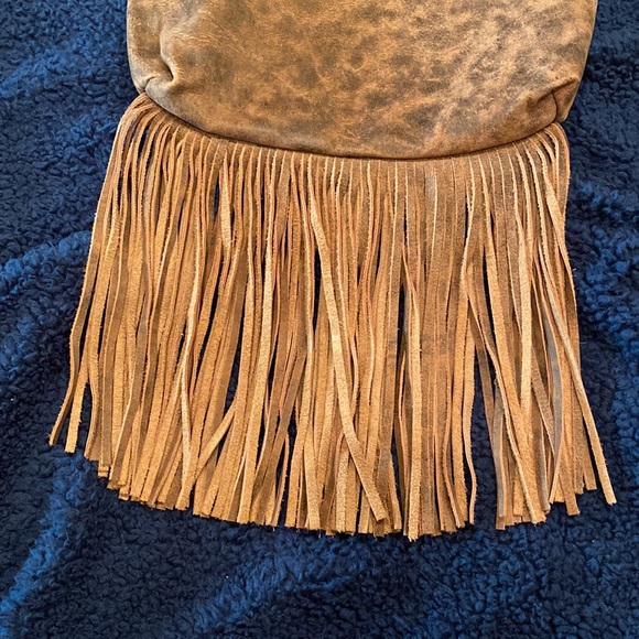 Jennifer Haley Fringe Distressed Crossbody/clutch - Picture 5 of 11